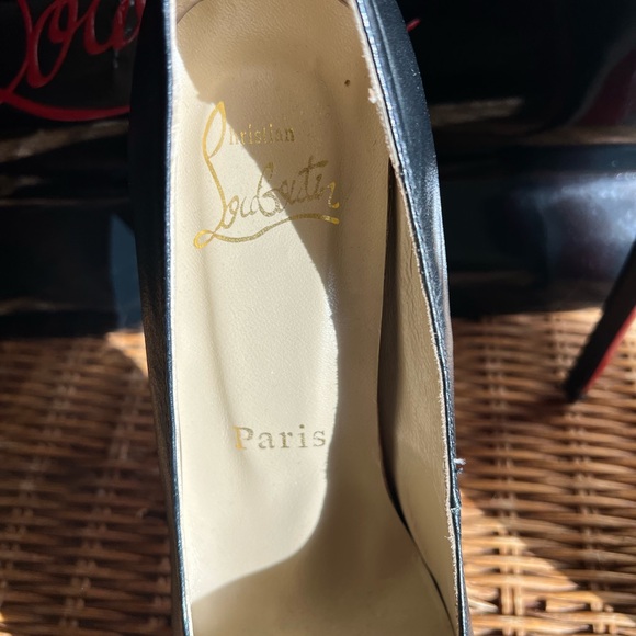 Christian Louboutin dolly double platform black pump❤️ - Picture 6 of 14